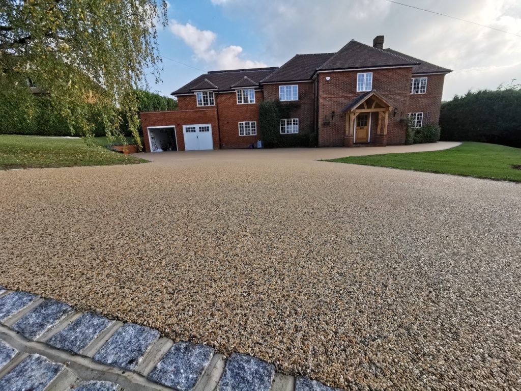 strong resin driveway